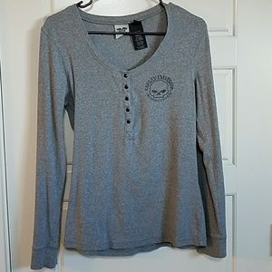 Women's Harley Davidson long sleeve shirt
